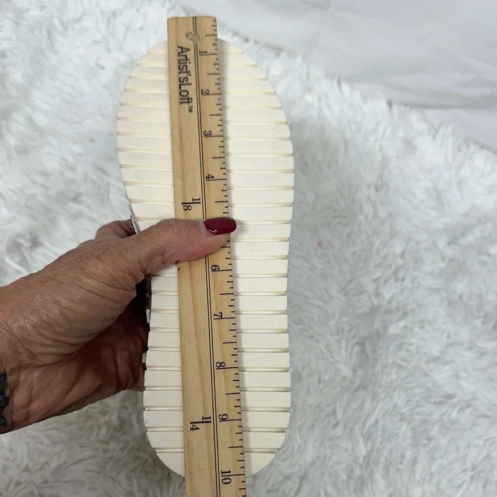 Glittering Red Women's Loafers with Bow - Picture 11 of 12